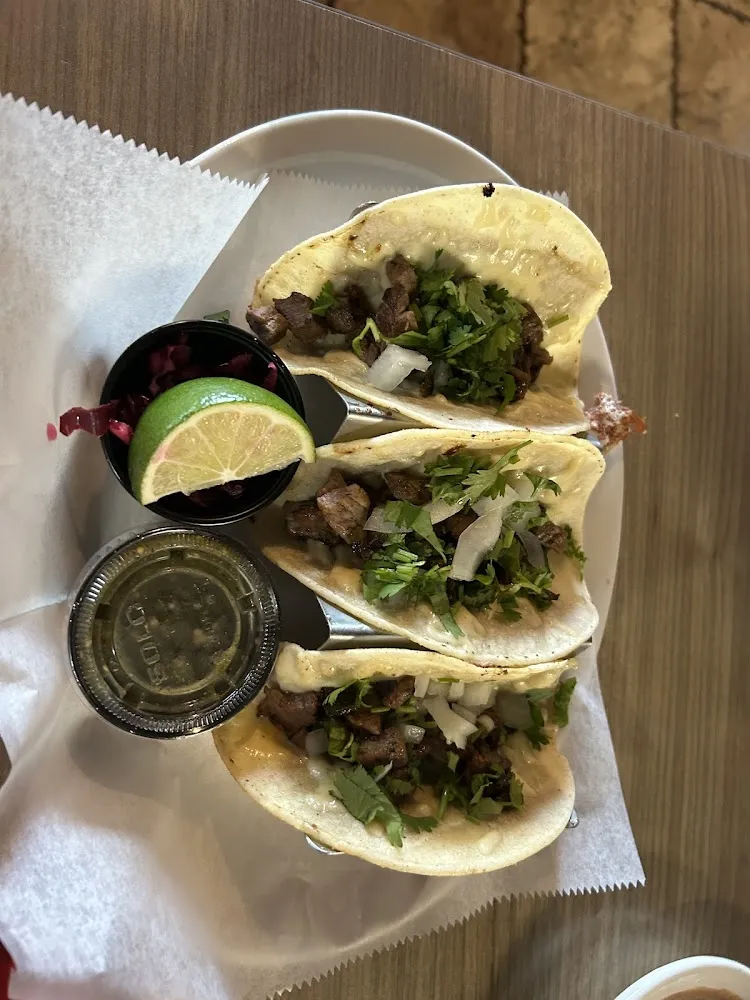 Al Carbon Tacos Steak & Chorizo